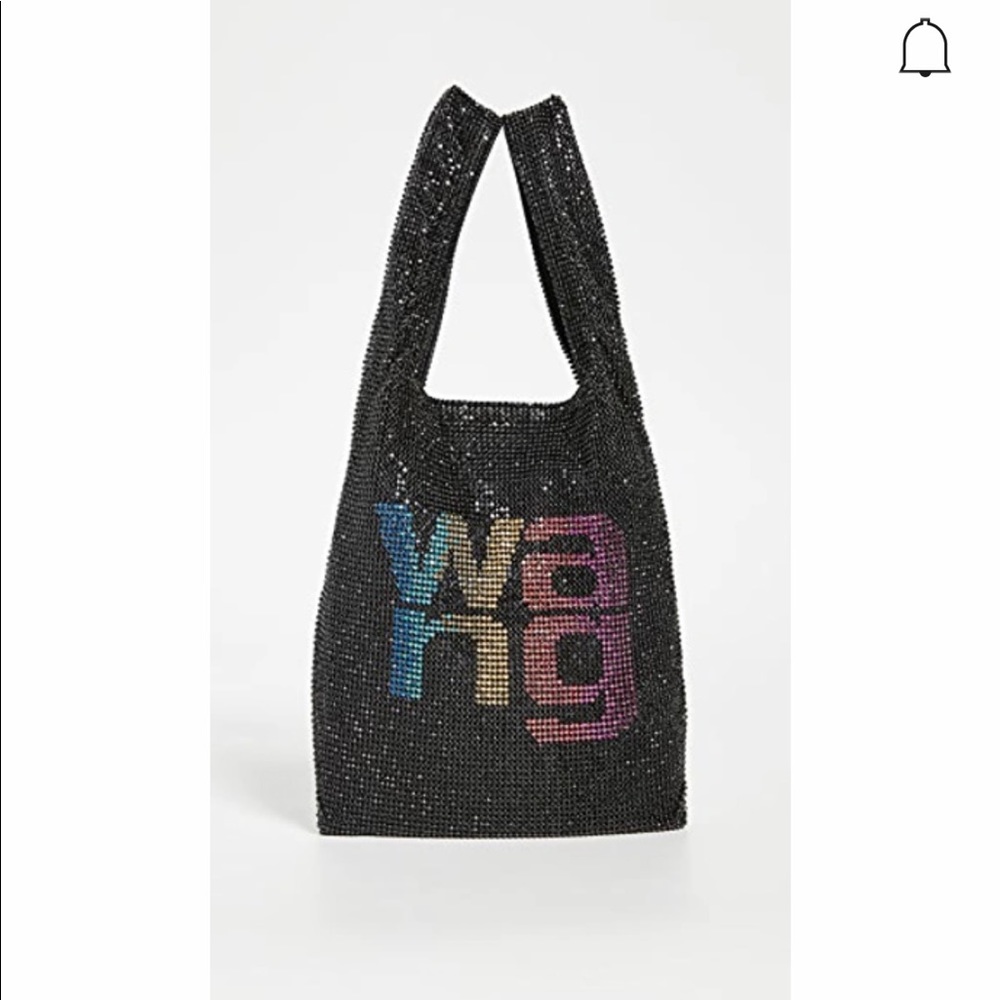 SOLD Alexander Wang Logo Crystal Bag